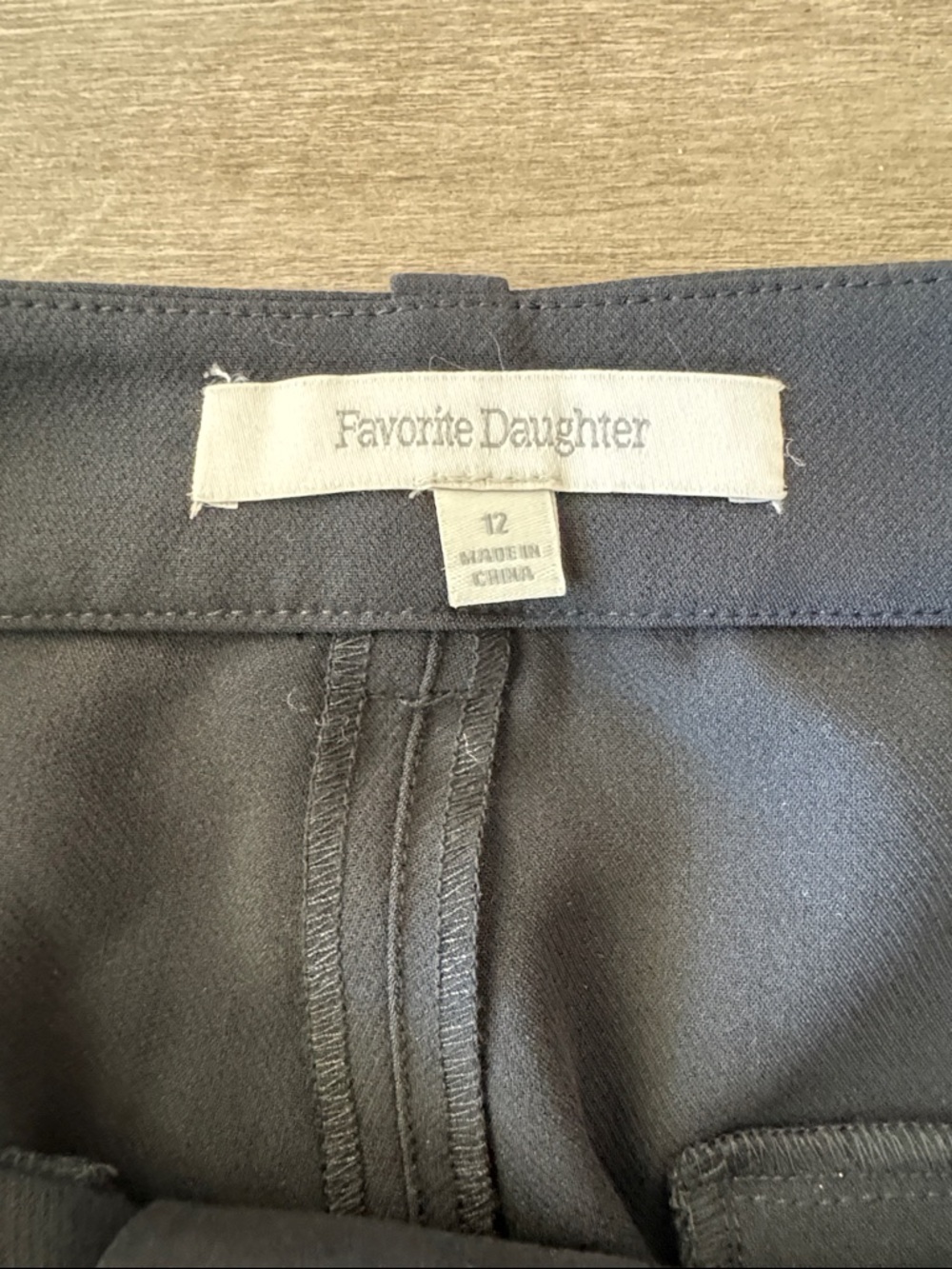 Favorite Daughter The Favorite Cigarette Pant in Black Size: 12 - Picture 7 of 8